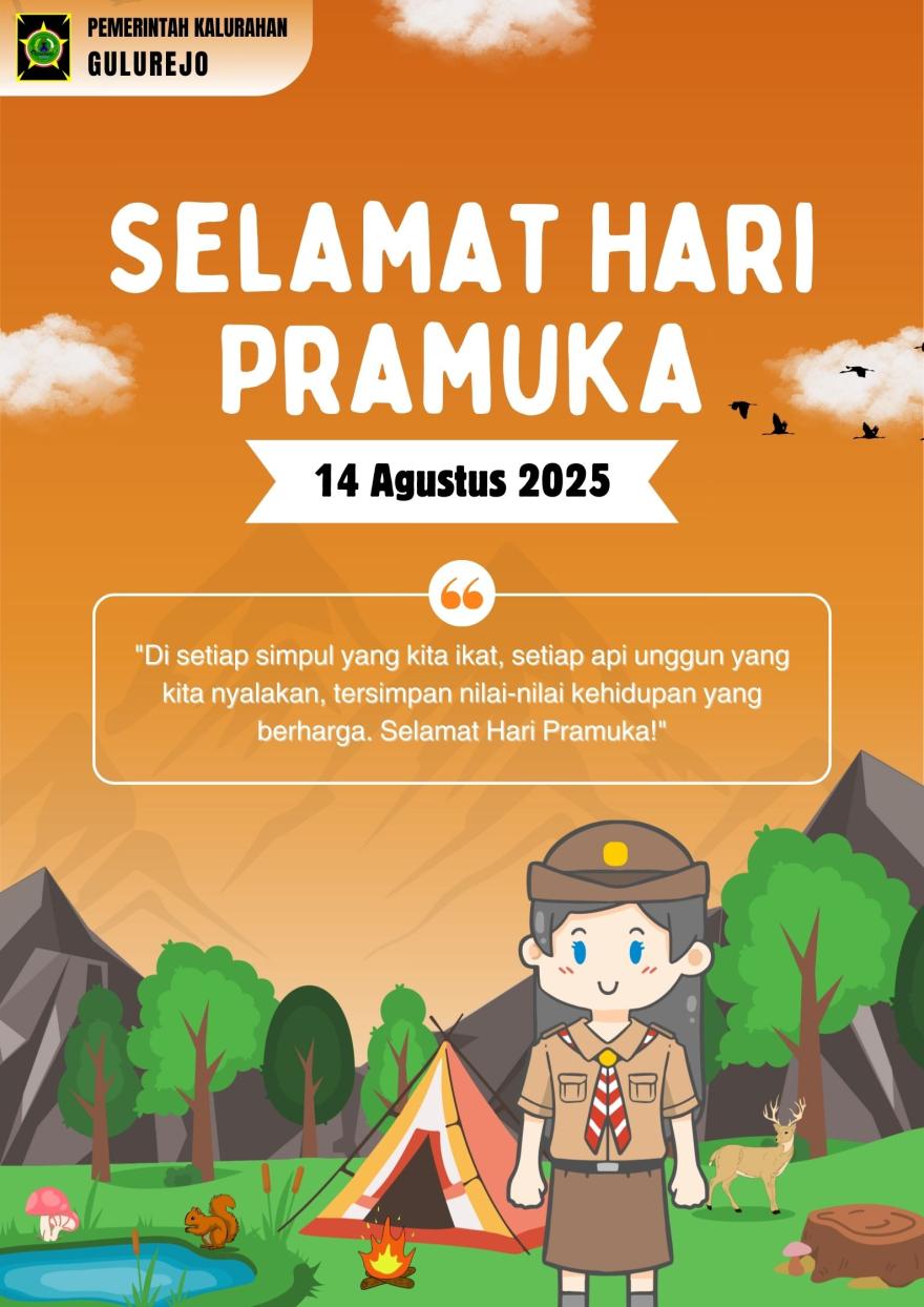 SELAMAT HARI PRAMUKA 14 AGUSTUS 2025